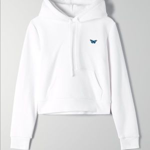 Aritzia (Montoya Hoodie) with butterfly detail